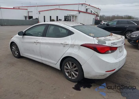 2016 Hyundai Elantra Se из США, поврежденный, VIN 5NPDH4AE7GH747054